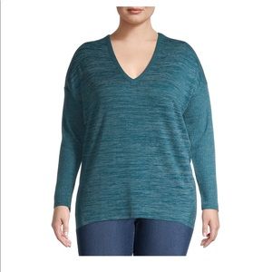 Terra & Sky Women’s T-Shirt Plus Size 4X (28-30W)